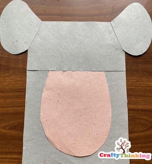 Mouse Paper Bag Puppet