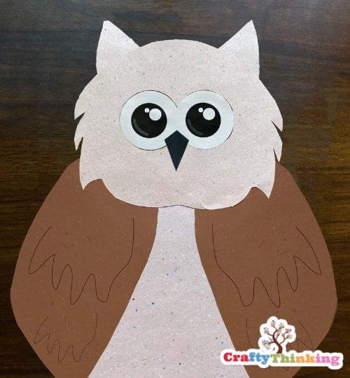 Owl PaperBag Puppet
