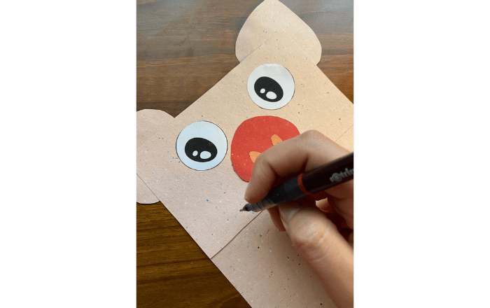 Pig Paper Bag Puppet