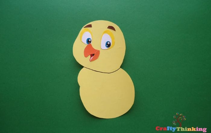 Baby Chick Handprint Craft