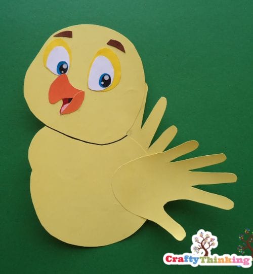 Baby Chick Handprint