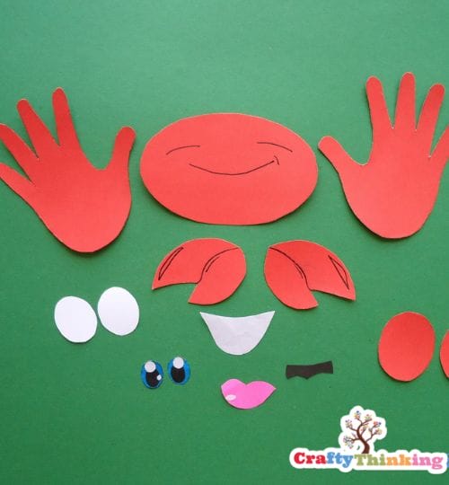Crab Handprint