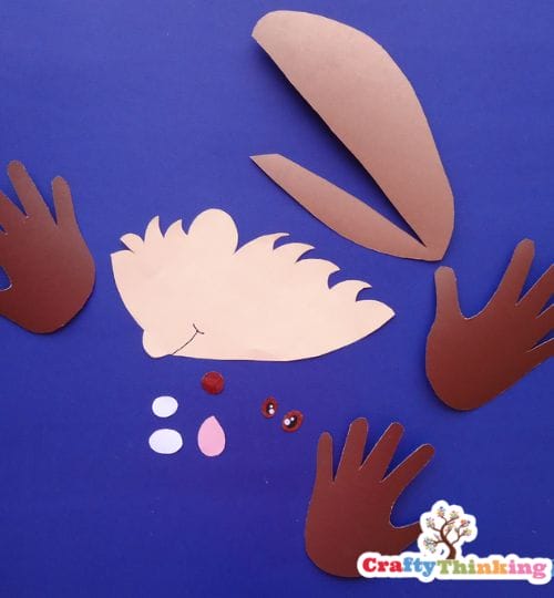 Hedgehog Handprint