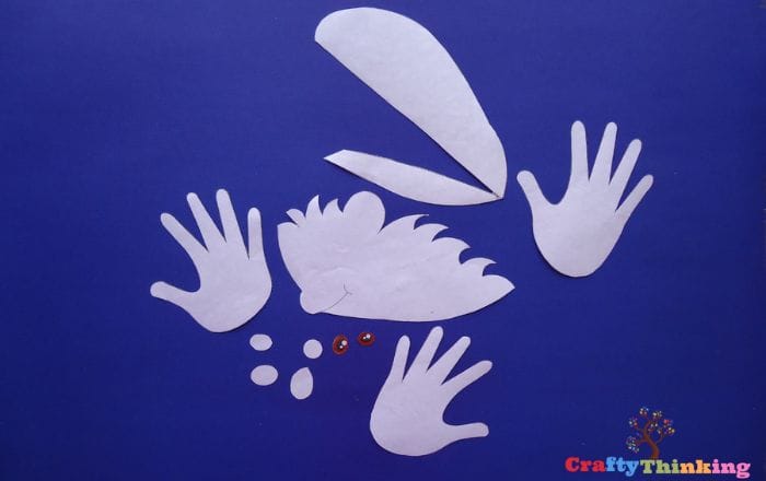 Hedgehog Handprint