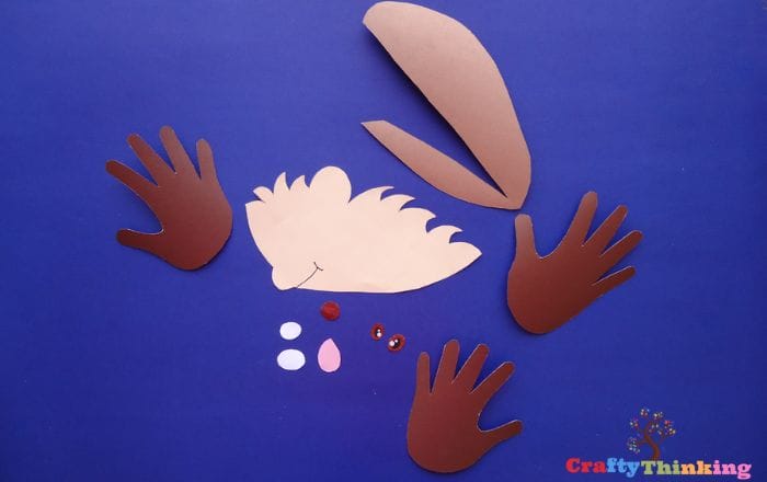 Hedgehog Handprint