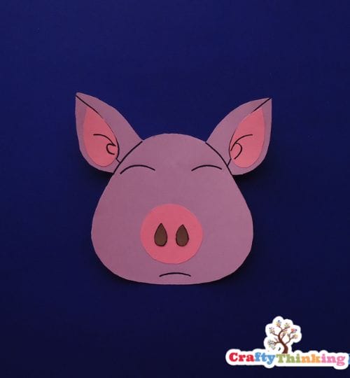 Pig Handprint Craft