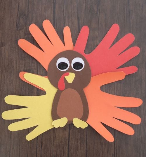 Turkey Handprint Craft