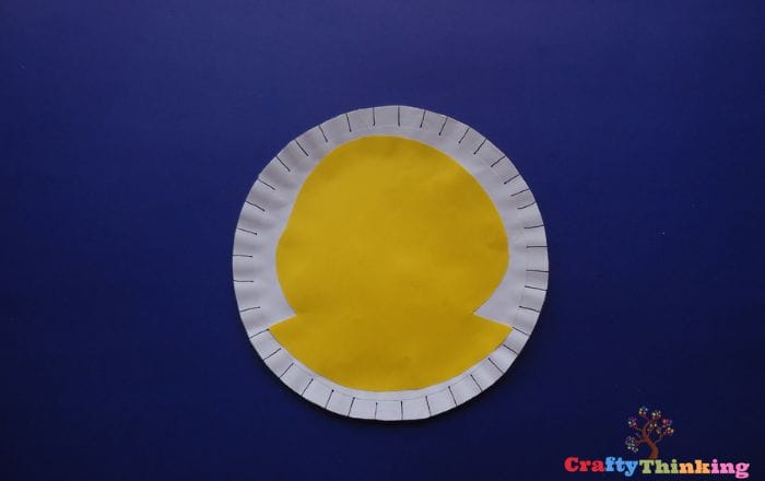 Baby Chick Paper Plate Craft