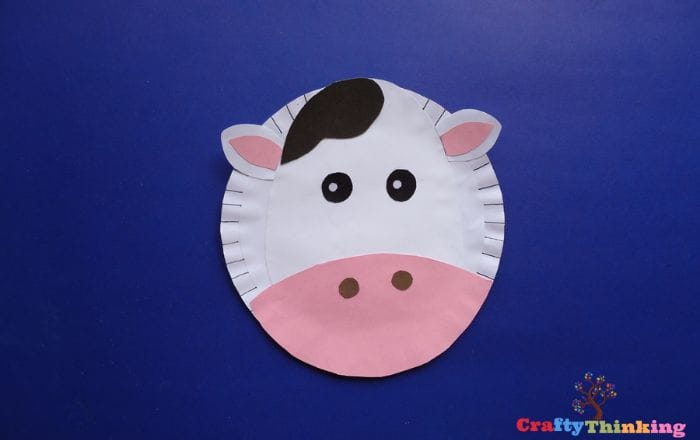 Cow Paper Plate Craft