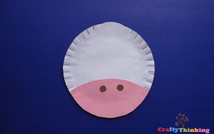 Cow Paper Plate Craft