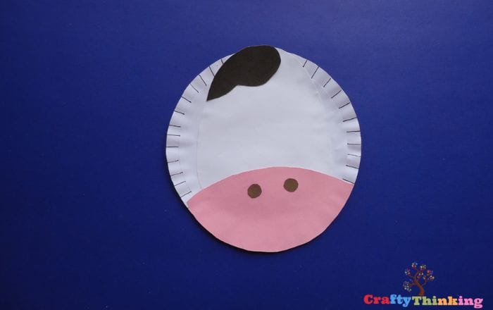 Cow Paper Plate Craft