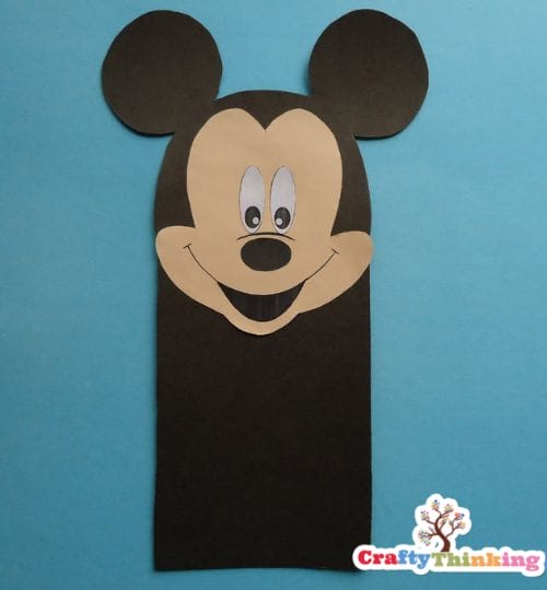 Mickey Mouse Paper Craft