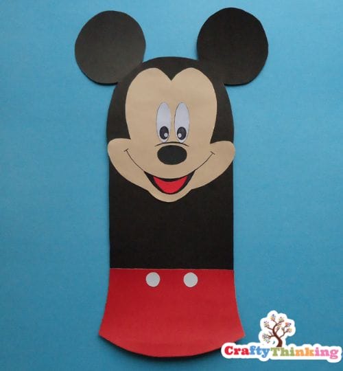 Mickey Mouse Paper Craft