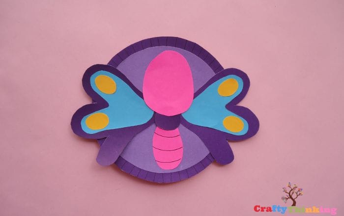 Paper Plate Butterfly Craft