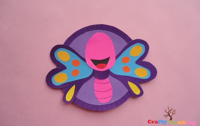 Paper Plate Butterfly Craft