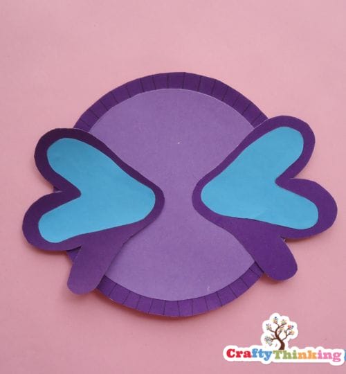 Paper Plate Butterfly Craft