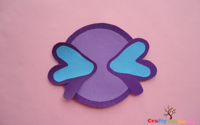 Paper Plate Butterfly Craft