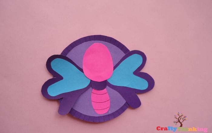 Paper Plate Butterfly Craft