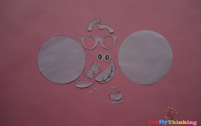 Paper Plate Apple Craft