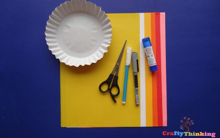 Paper Plate Bee Craft