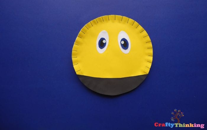 Paper Plate Bee Craft