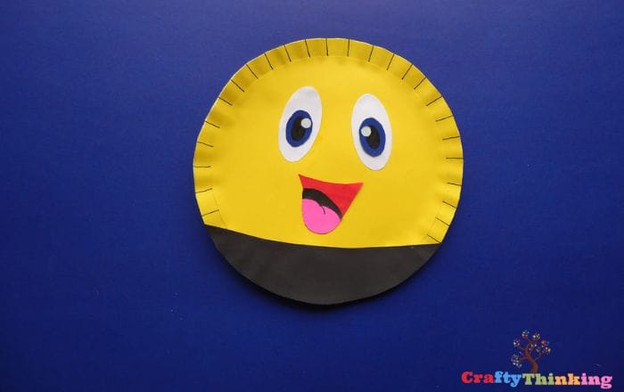 Paper Plate Bee Craft