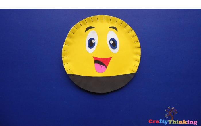 Paper Plate Bee Craft