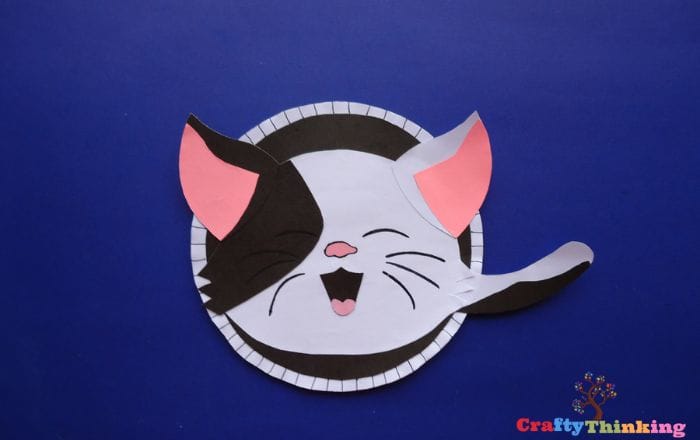 Paper Plate Cat Craft