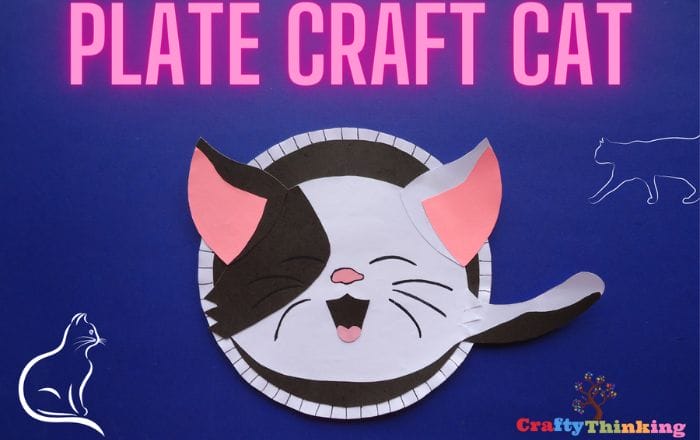 Paper Plate Cat Craft