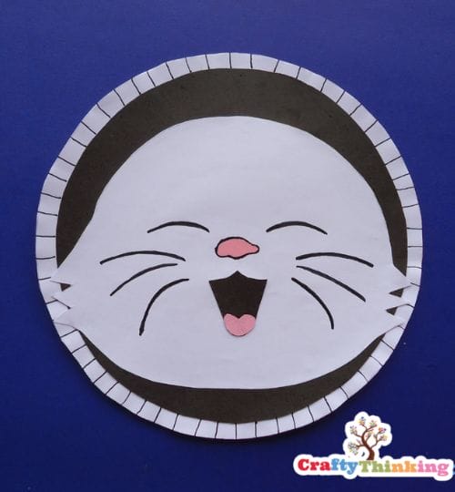 Paper Plate Cat Craft