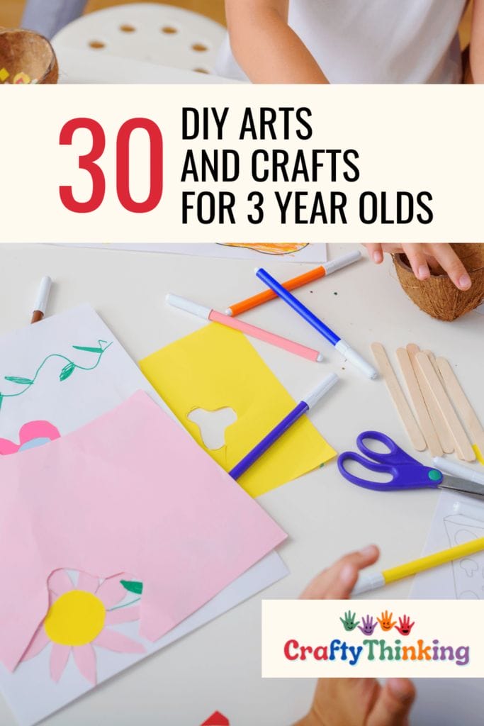 Fun DIY Arts and Crafts for 3 Year Olds