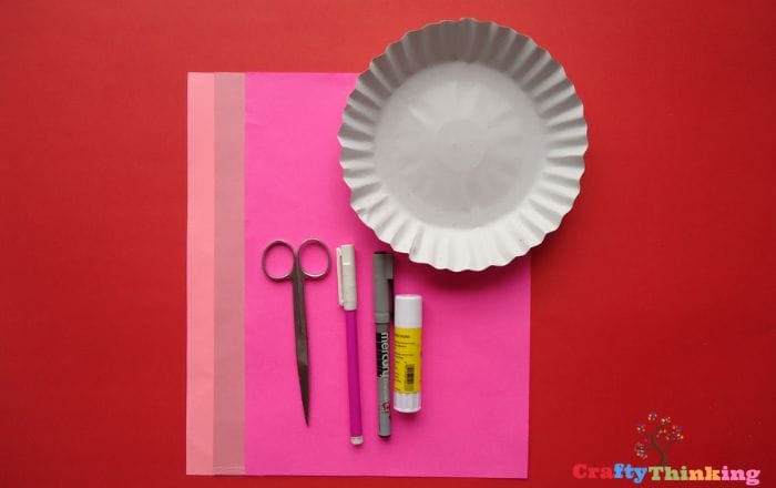 pig paper plate craft