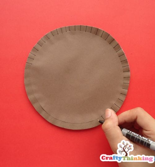 Hedgehog Paper Plate