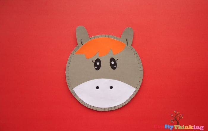 Horse Paper Plate