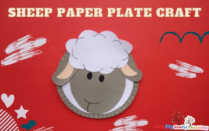 Sheep Paper Plate Craft