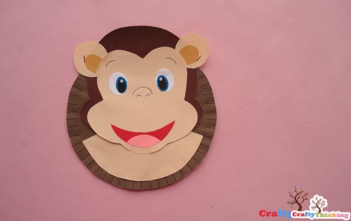 Paper Plate Monkey