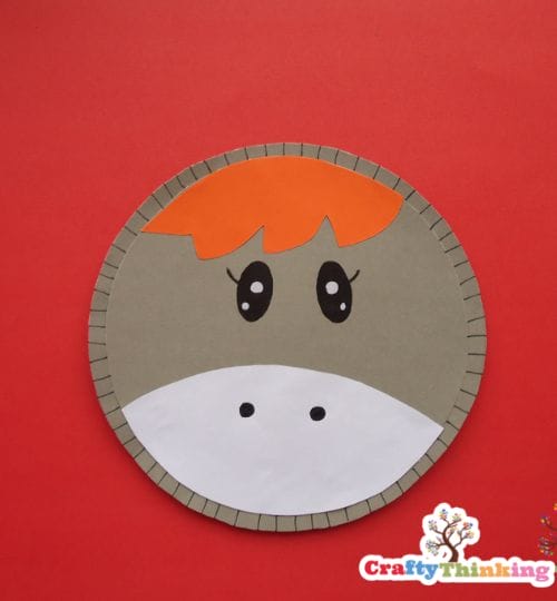 Horse Paper Plate