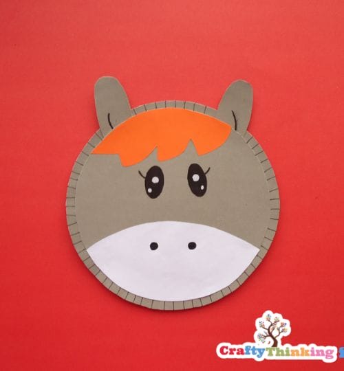 Horse Paper Plate