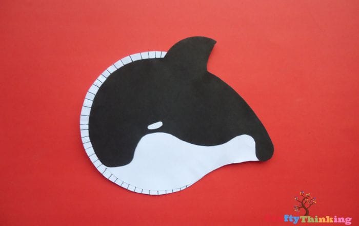 whale paper plate craft