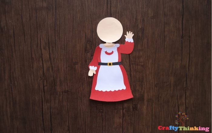 Mrs. Clause Paper Craft