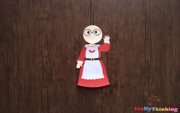 Mrs. Clause Paper Craft