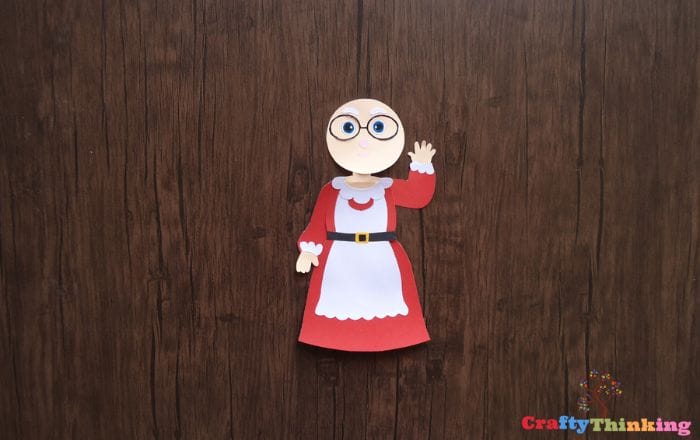 Mrs. Clause Paper Craft