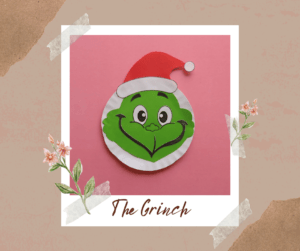 Dr. Seuss The Grinch Paper Plate Craft