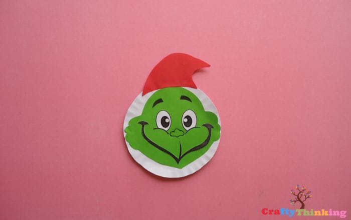 How to Make a Paper Plate Grinch for Kids