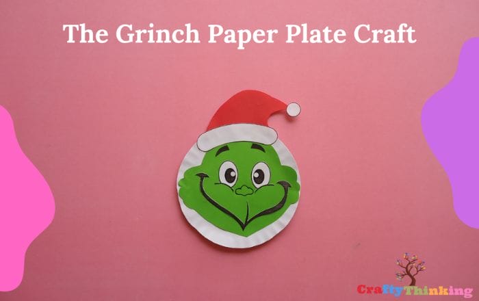 How to Make a Paper Plate Grinch for Kids