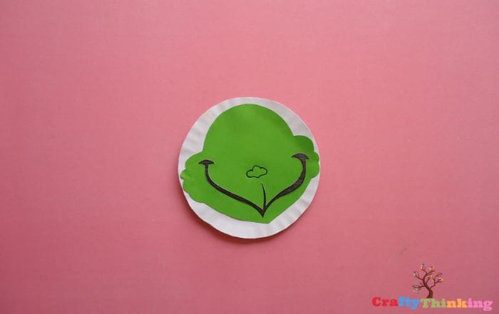 How to Make a Paper Plate Grinch for Kids