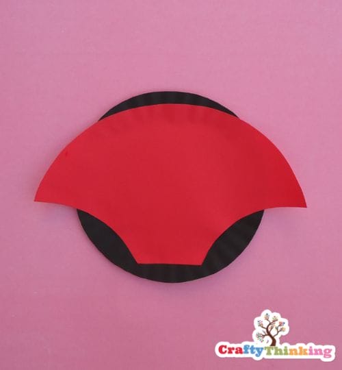 Vampire Paper Plate Craft