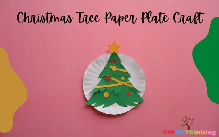 DIY Paper Plate Christmas Tree