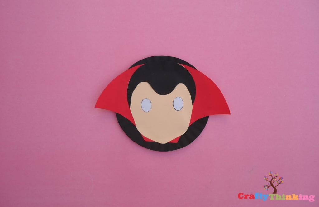 Vampire Paper Plate Craft