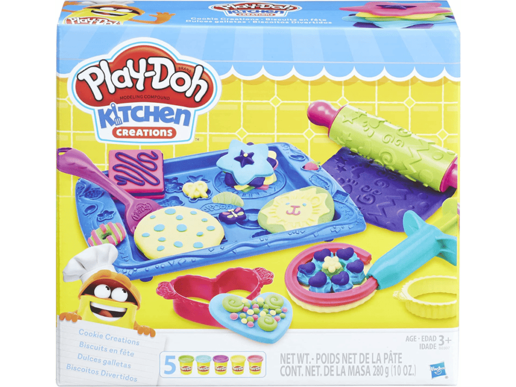 Play-Doh Kitchen Creations Cookie Creations Play Food Set for Kids 3 Years and Up with 5 Non-Toxic Play-Doh Colors (Amazon Exclusive)
